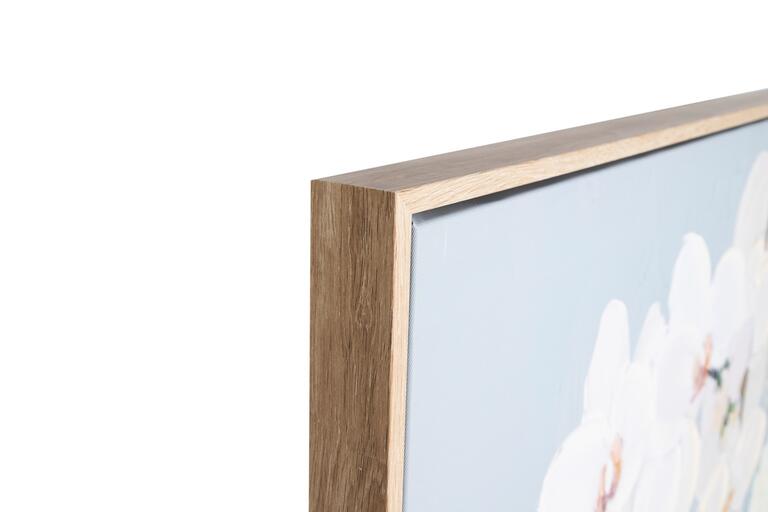 CUADRO FLOREROS 50% PINTADO A MANO 103x4x103 CM