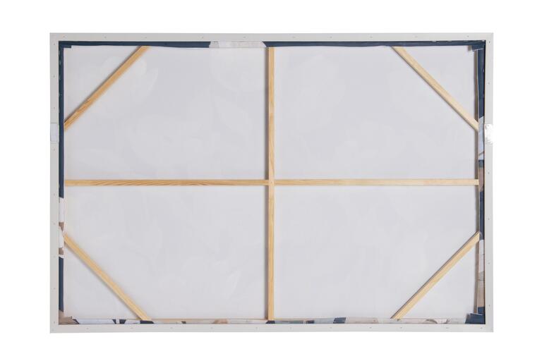 CUADRO FLORES 80% PINTADO A MANO 123x4x83 CM