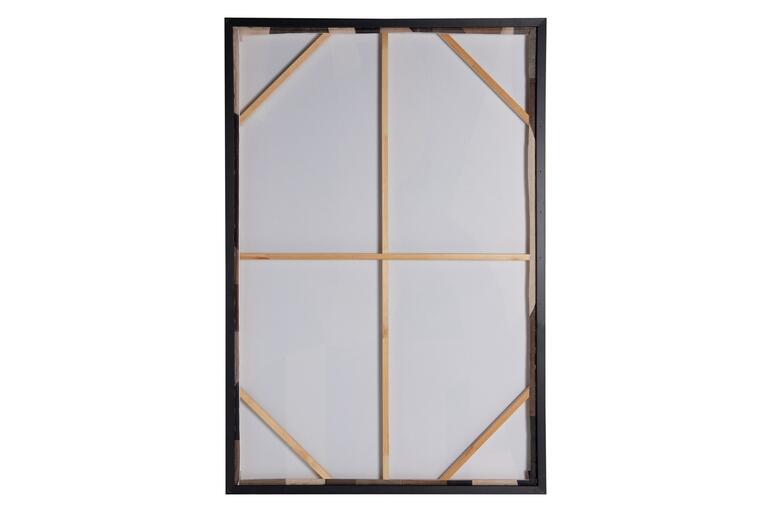 CUADRO ABSTACTO 80% PINTADO A MANO 83x4x123 CM