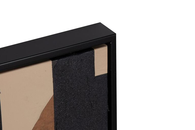 CUADRO ABSTRACTO 80% PINTADO A MANO 163x4x63 CM