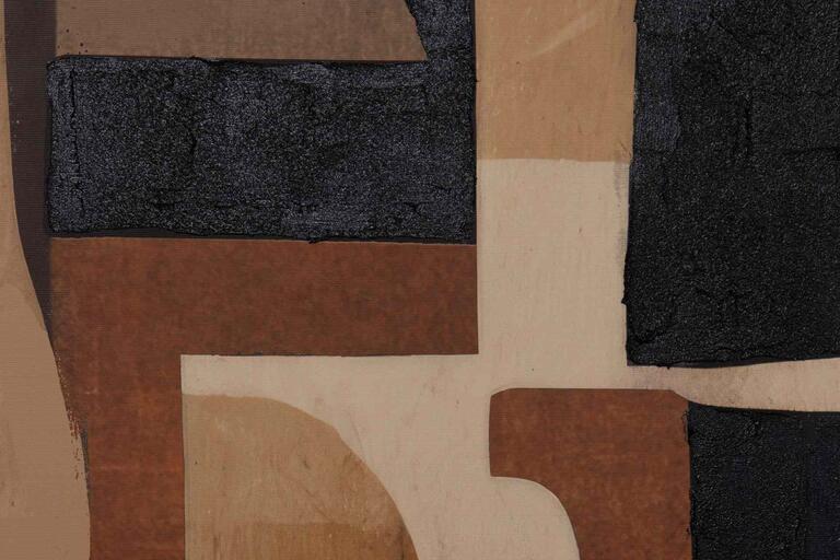 CUADRO ABSTRACTO 80% PINTADO A MANO 163x4x63 CM