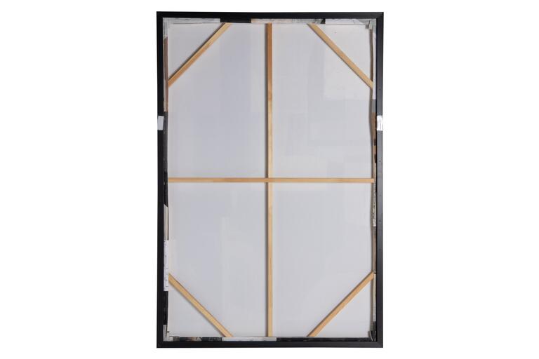 CUADRO ABSTACTO 80% PINTADO A MANO 83x4x123 CM