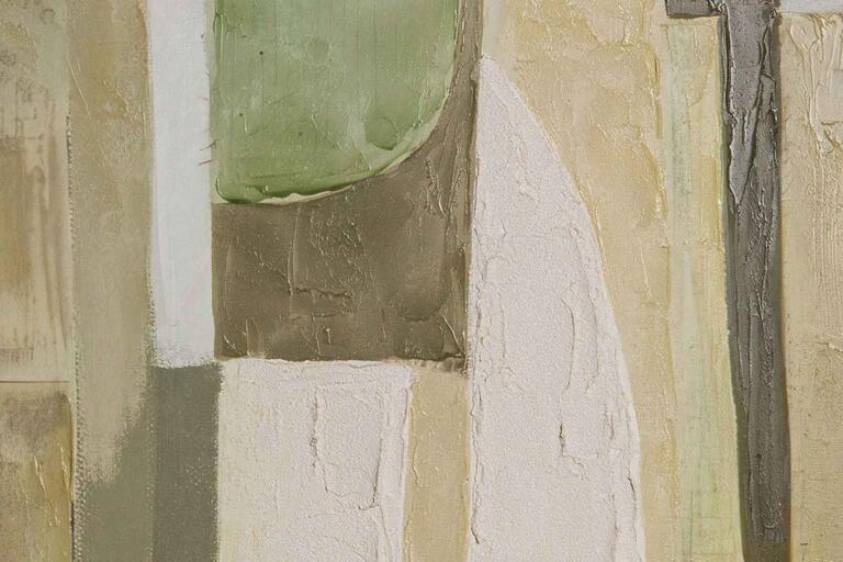 CUADRO ABSTRACTO 80% PINTADO A MANO 83x4x123 CM