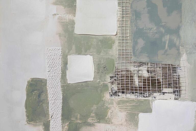 SET 2 CUADROS 80% PINTADO A MANO 83x4x83 CM