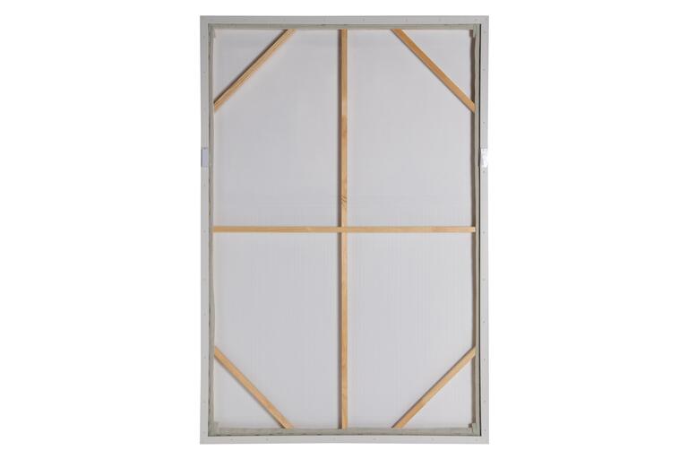 CUADRO ABSTRACTO 80% PINTADO A MANO 83x4x123 CM