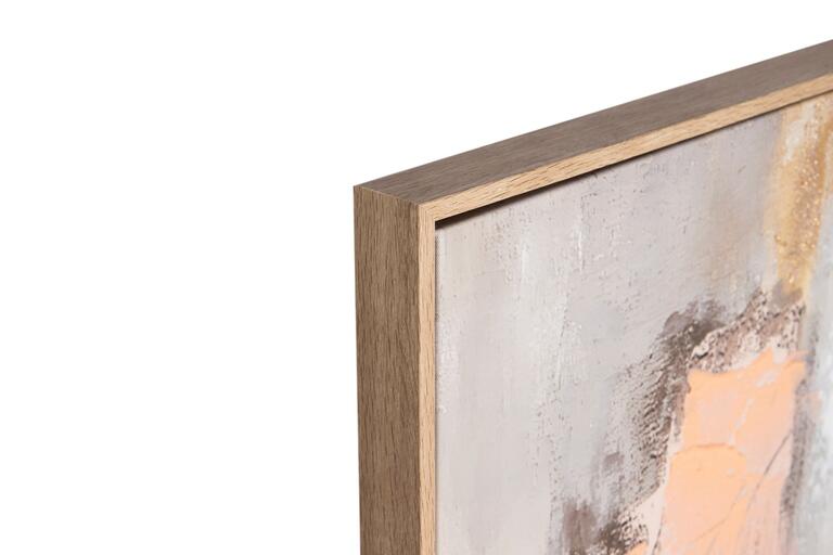 CUADRO ABSTRACTO 80% PINTADO A MANO 83x4x123 CM