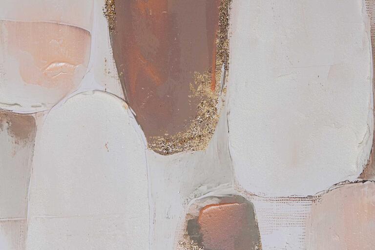 CUADRO ABSTRACTO 80% PITNADO A MANO 83x4x123 CM