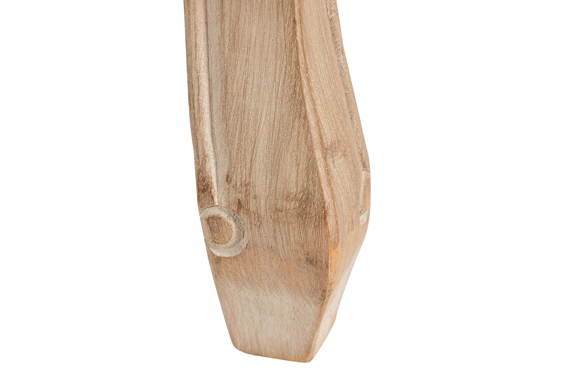 BUTACA LINO BEIGE CAPIT. PATAS MADERA 59x62x85 CM