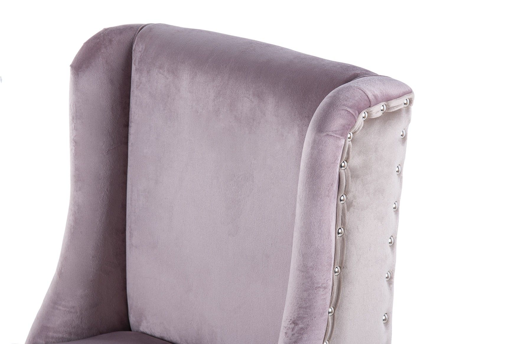 Kitchen stool with purple handle, 48x53x104 cm