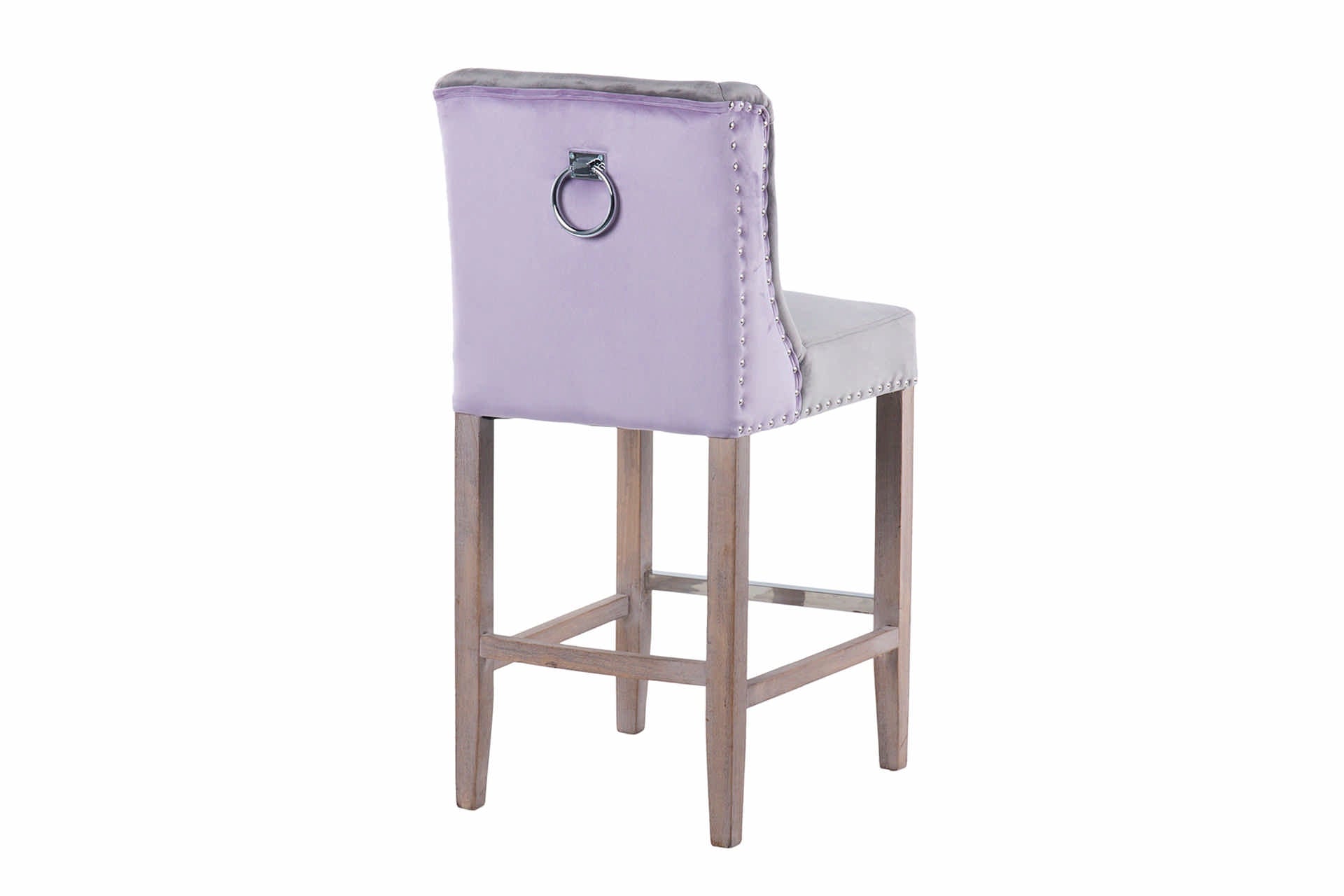 KITCHEN STOOL WITH GREY HANDLE 48x53x104 CM