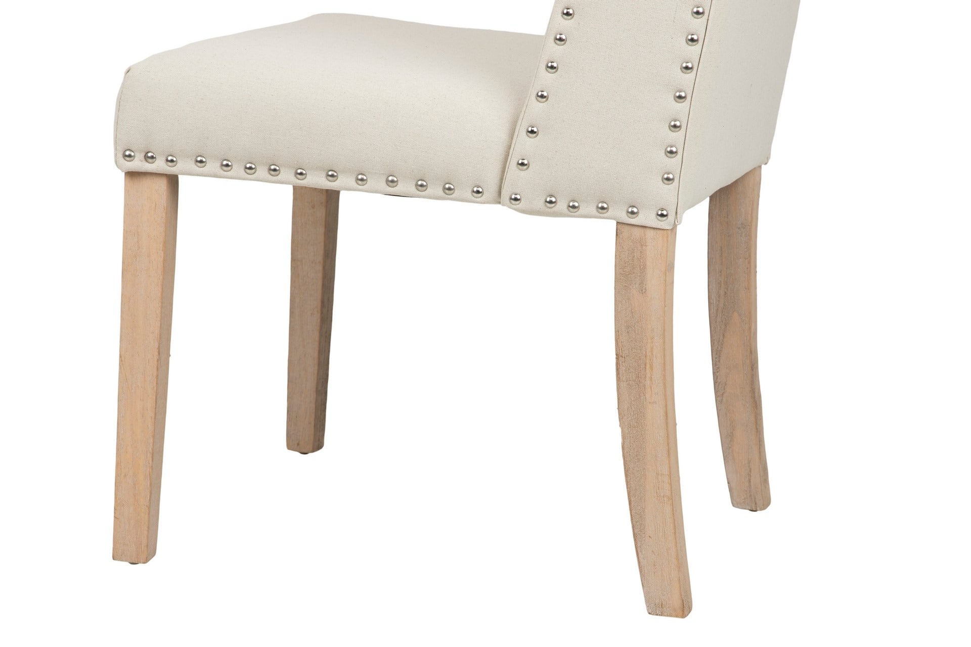 SILLA LINO CAPITONE BEIGE CON TIRADOR 55x63x101 CM - Min.2 uds