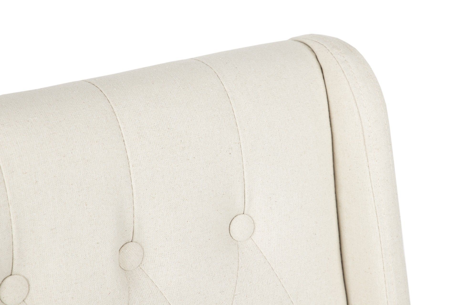 SILLA MADERA DE CAUCHO LINO TIRADOR 55x63x101 CM - Min.2 uds