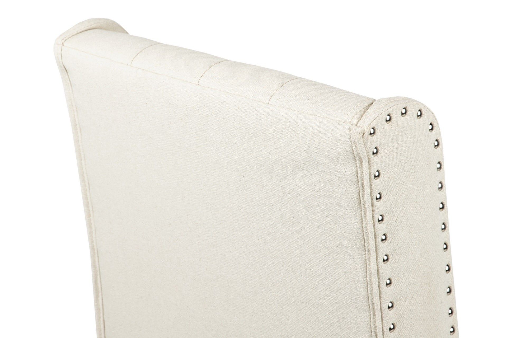 SILLA MADERA DE CAUCHO LINO TIRADOR 55x63x101 CM - Min.2 uds