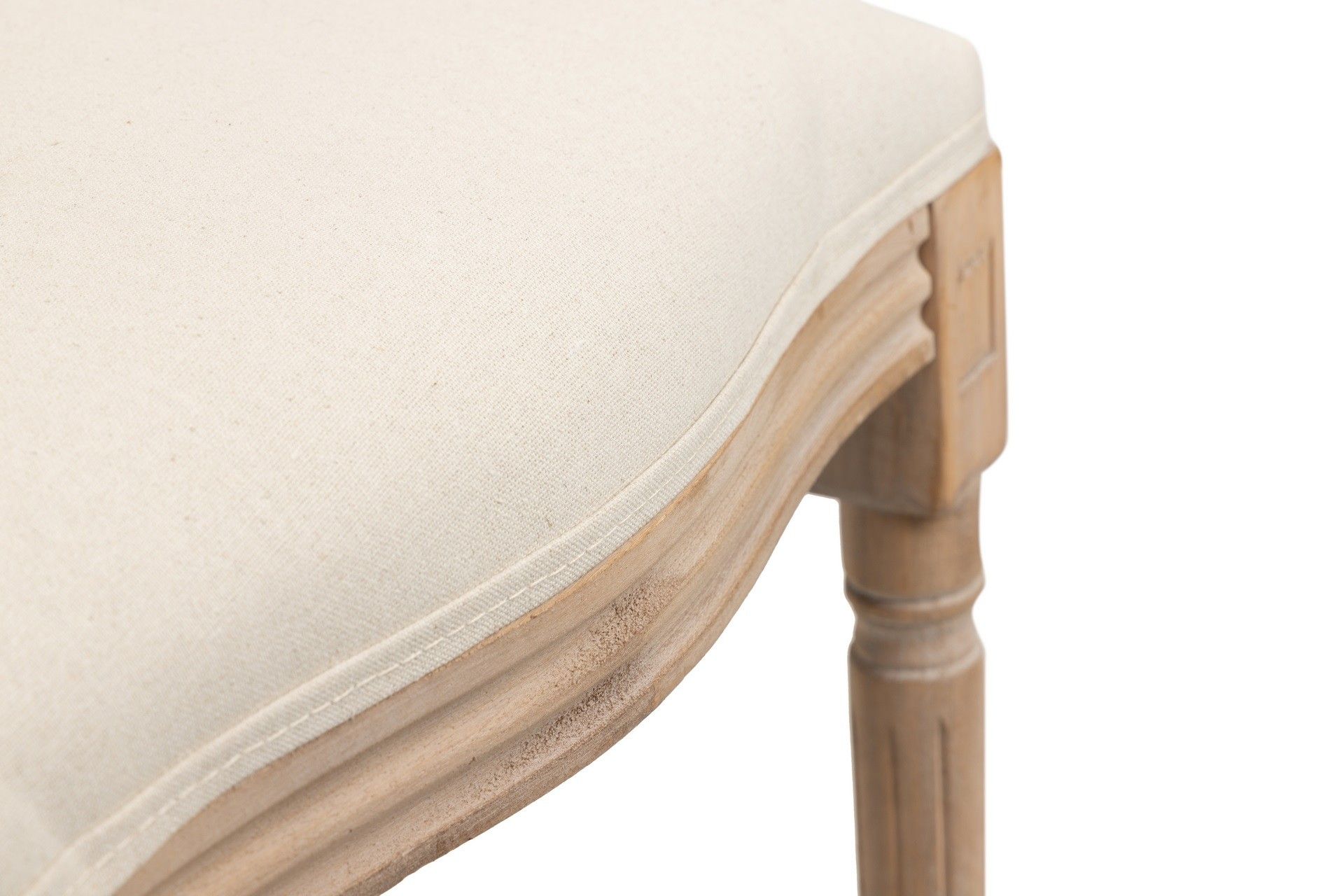 SILLA LINO BEIGE RATAN PATAS ROBLE 50x53x96 CM - Min.2 uds