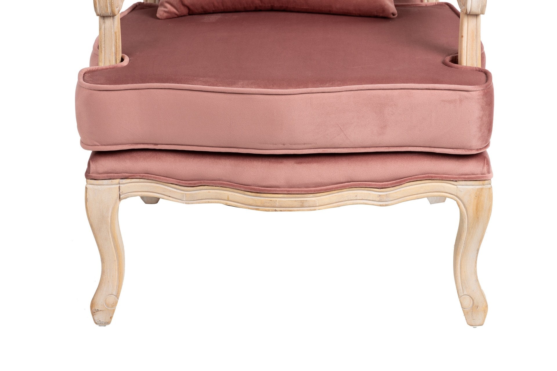 SILLON VELVET MADERA MELOCOTON 64x72x92 CM