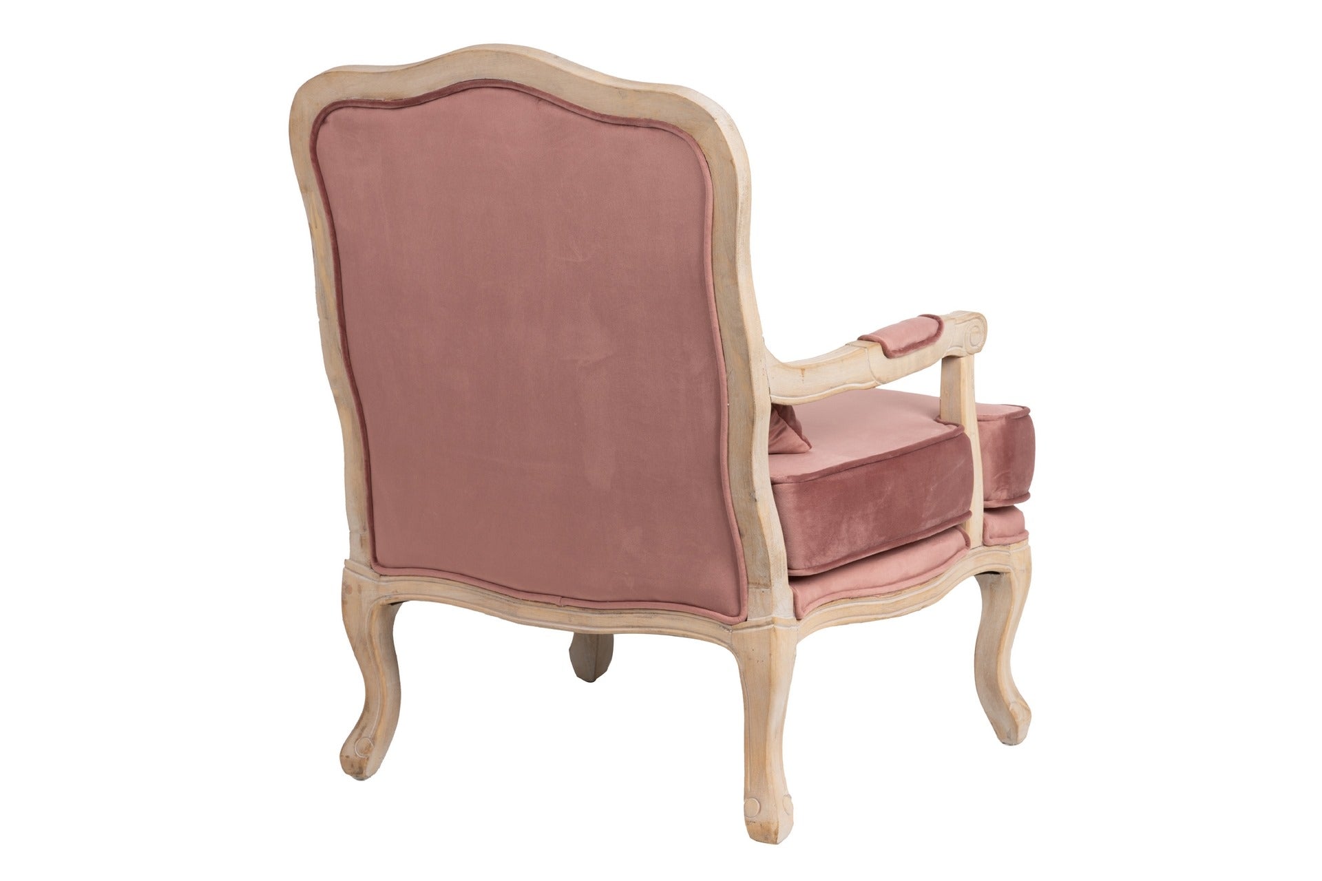 SILLON VELVET MADERA MELOCOTON 64x72x92 CM