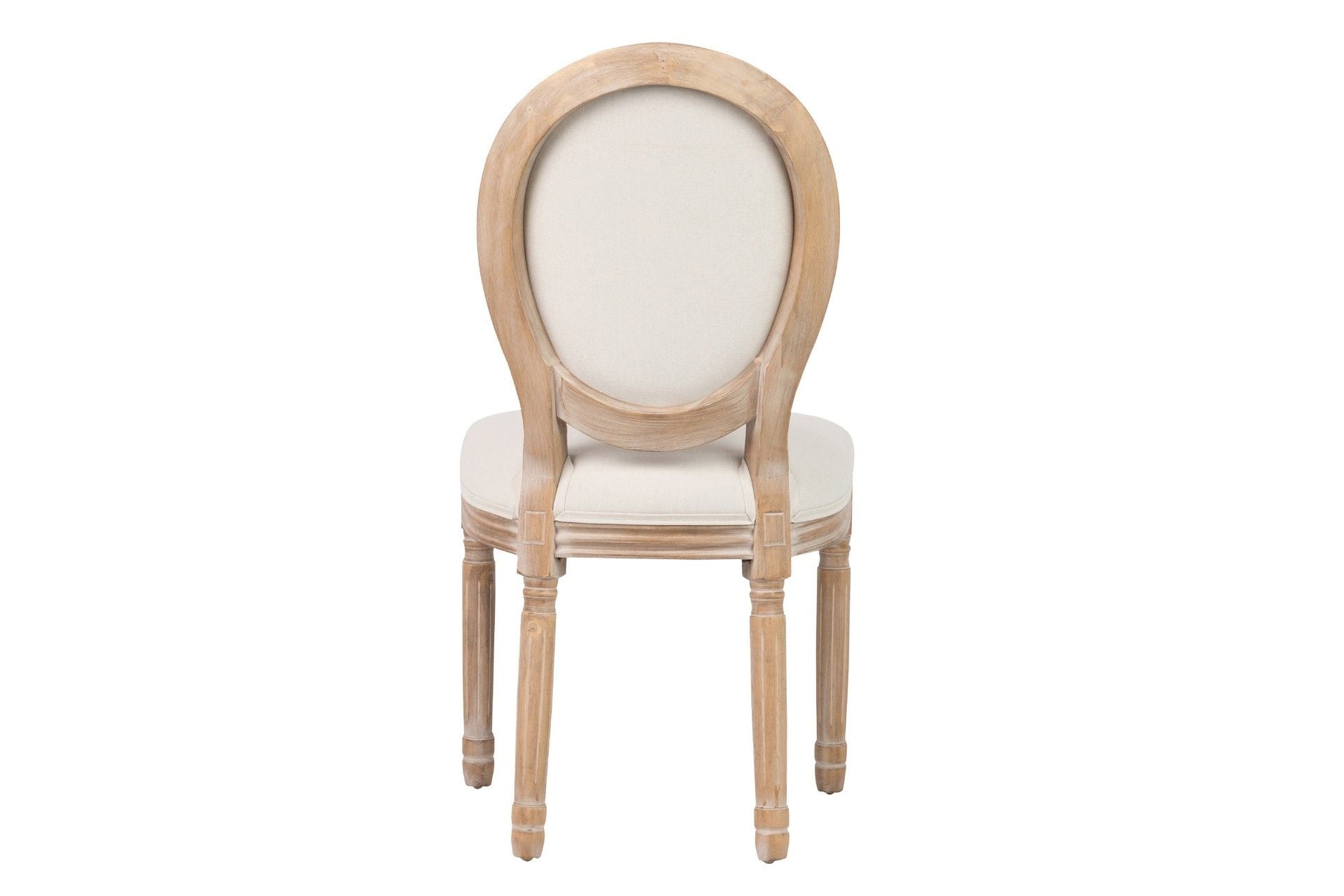 SILLA LINO BEIGE PATAS KD ROBLE 50x53x96 CM - Min.2 uds