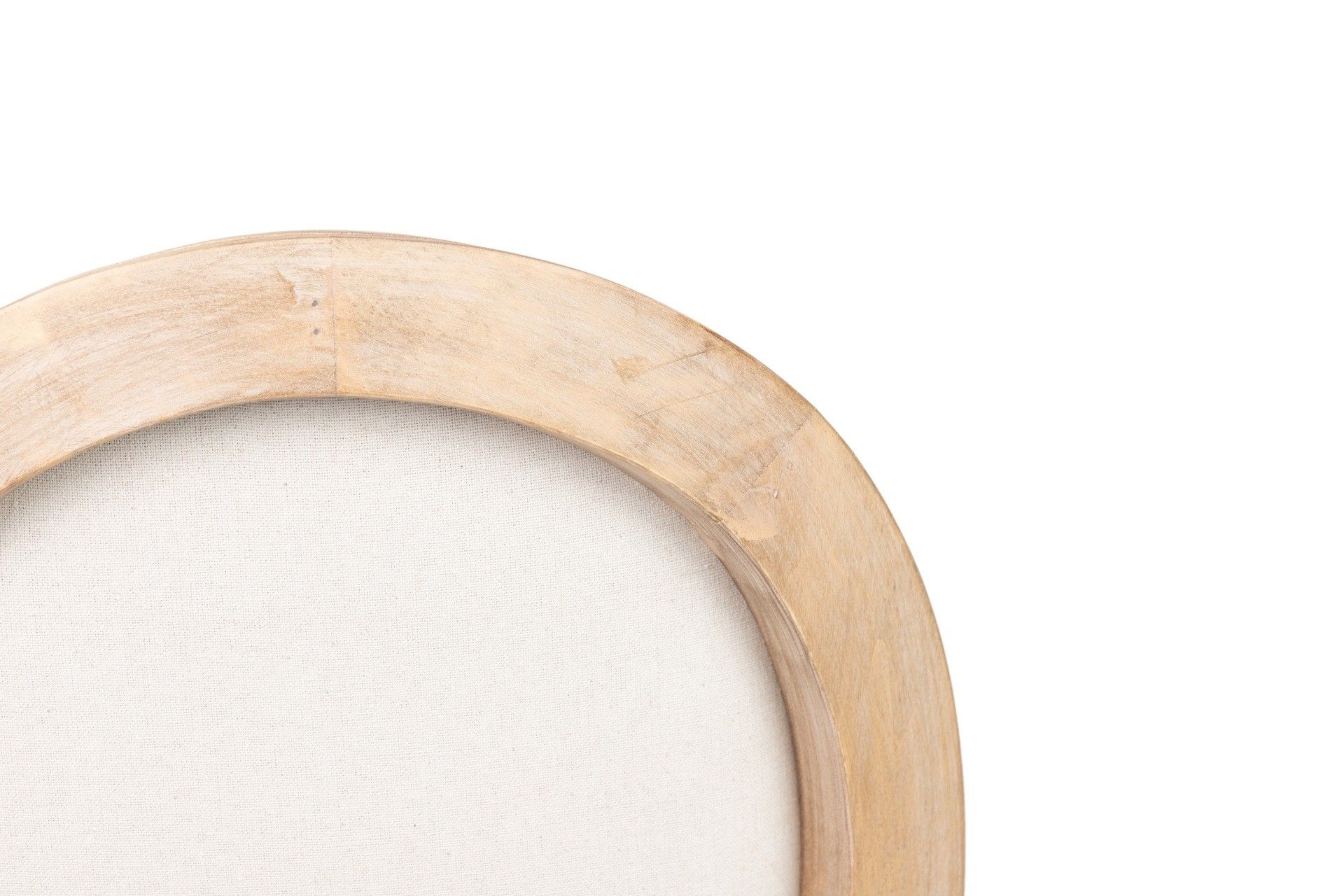 SILLA MEDALLON LINO PATAS DE MADERA 50x53x96 CM - Min.2 uds