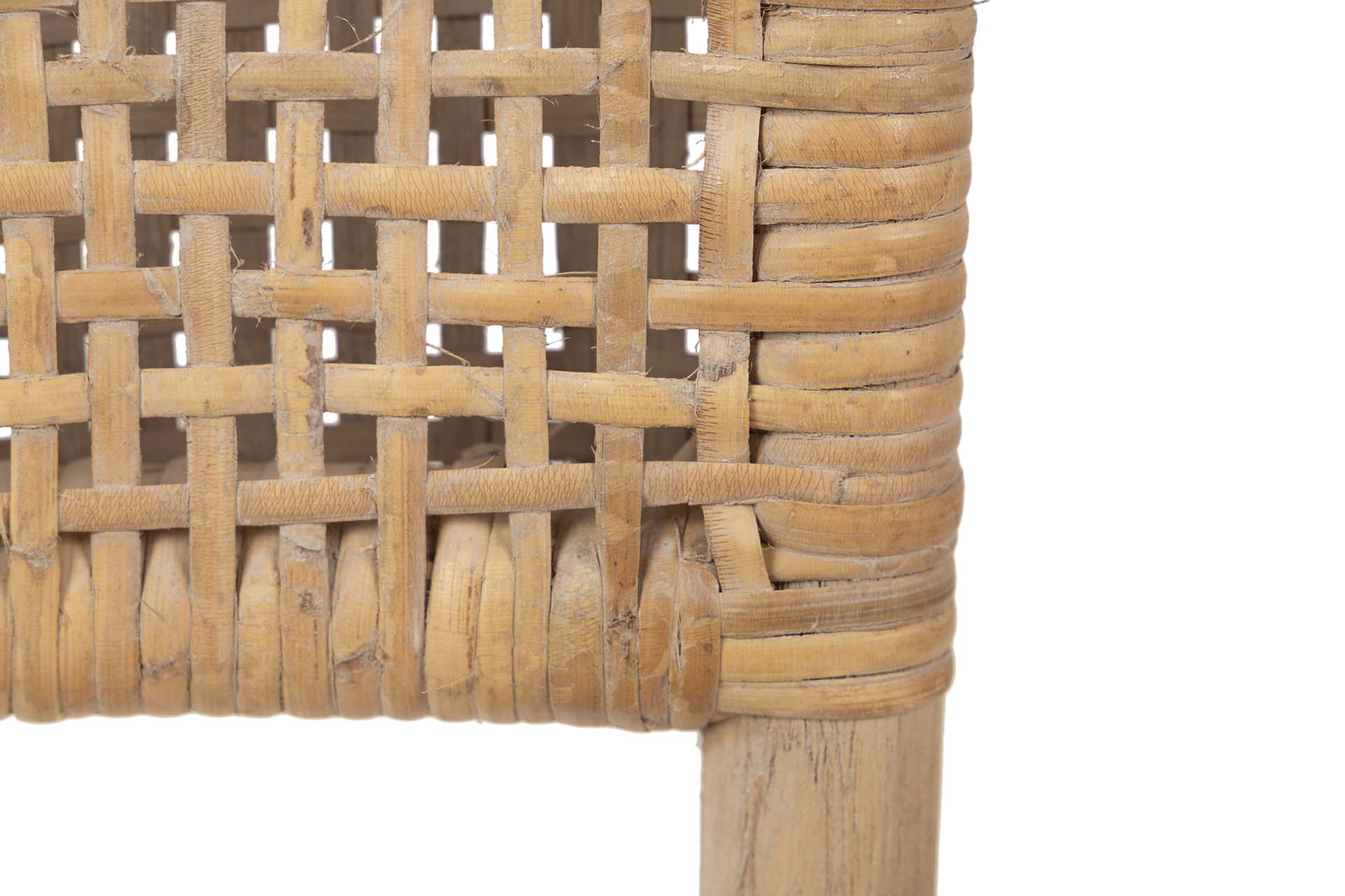 SILLA APILABLE MADERA DE ABEDUL RATAN  50x52x87 CM - Min.2 uds