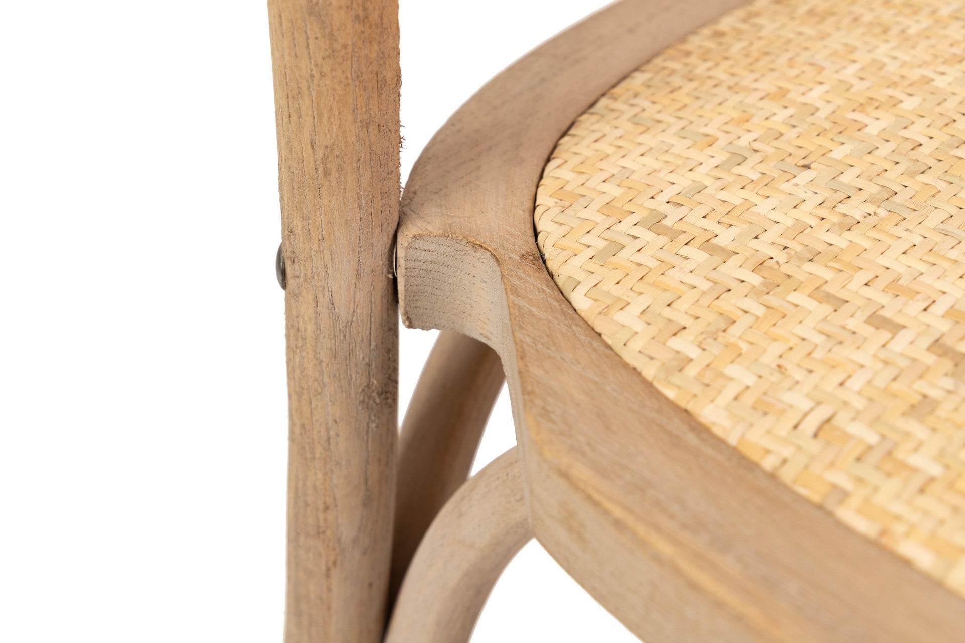 SILLA APILABLE MADERA DE ABEDUL RATAN  50x52x87 CM - Min.2 uds