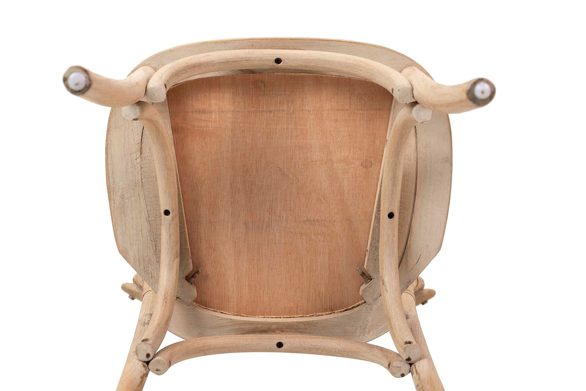 SILLA APILABLE MADERA DE ABEDUL RATAN  50x52x87 CM - Min.2 uds