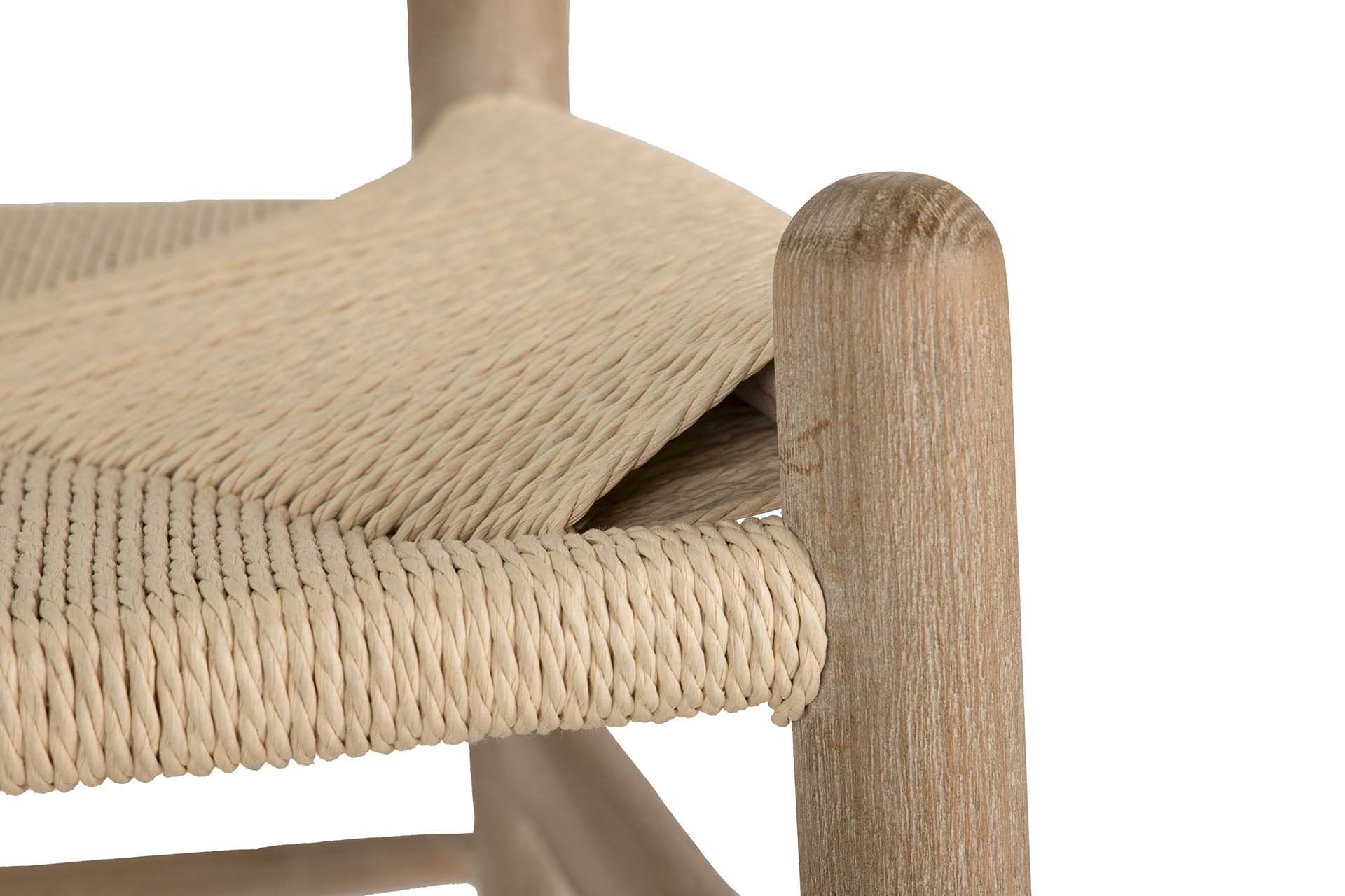 CADEIRA DE RATTAN CINZA FAIA 50x56x79 CM - Mín. 2 peças