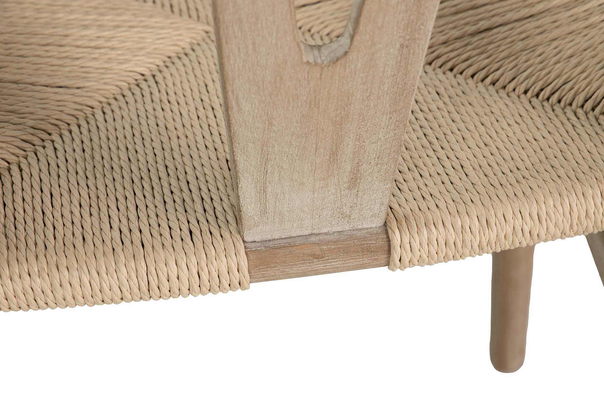 CADEIRA DE RATTAN CINZA FAIA 50x56x79 CM - Mín. 2 peças
