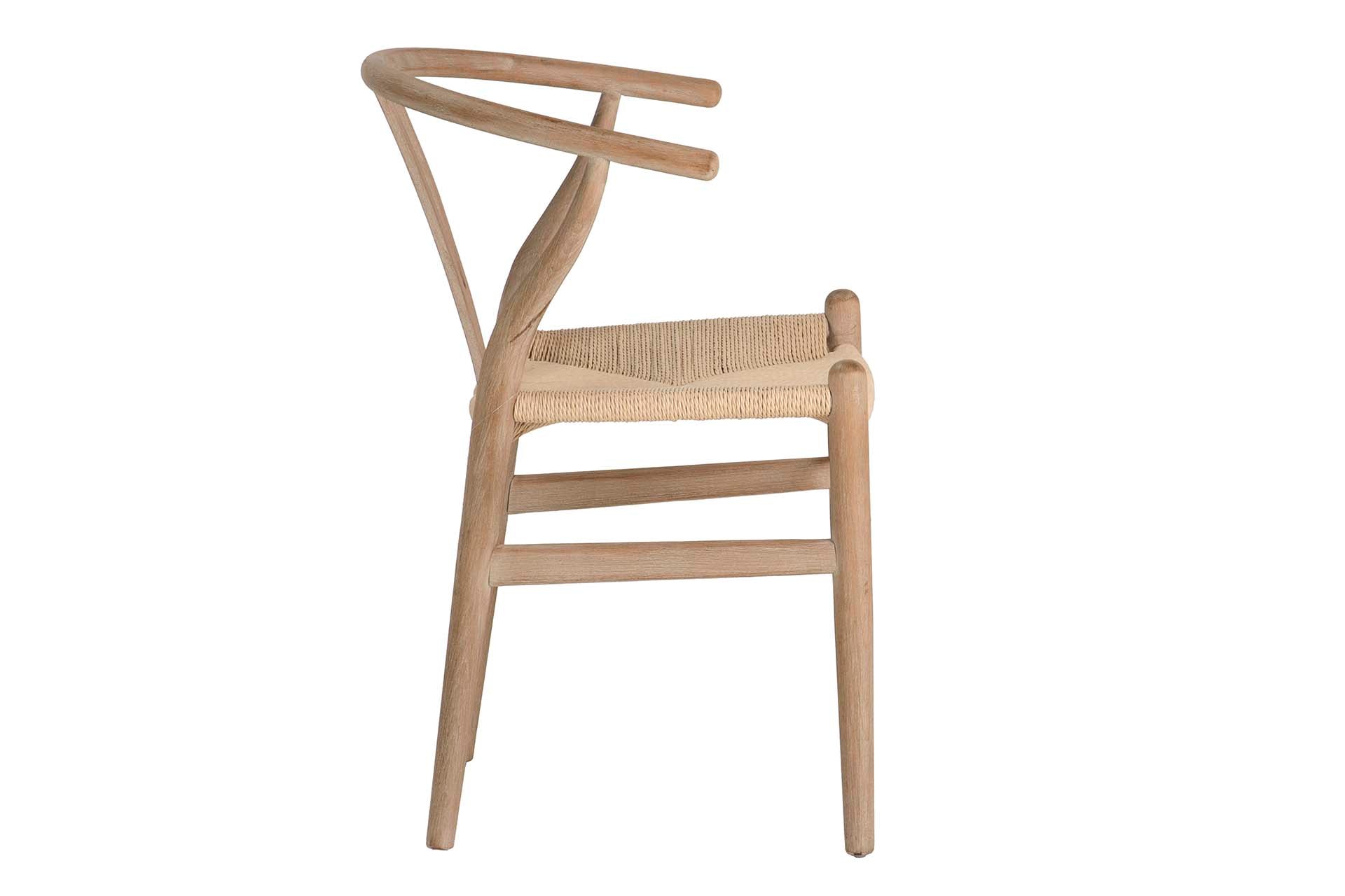 CADEIRA DE RATTAN CINZA FAIA 50x56x79 CM - Mín. 2 peças