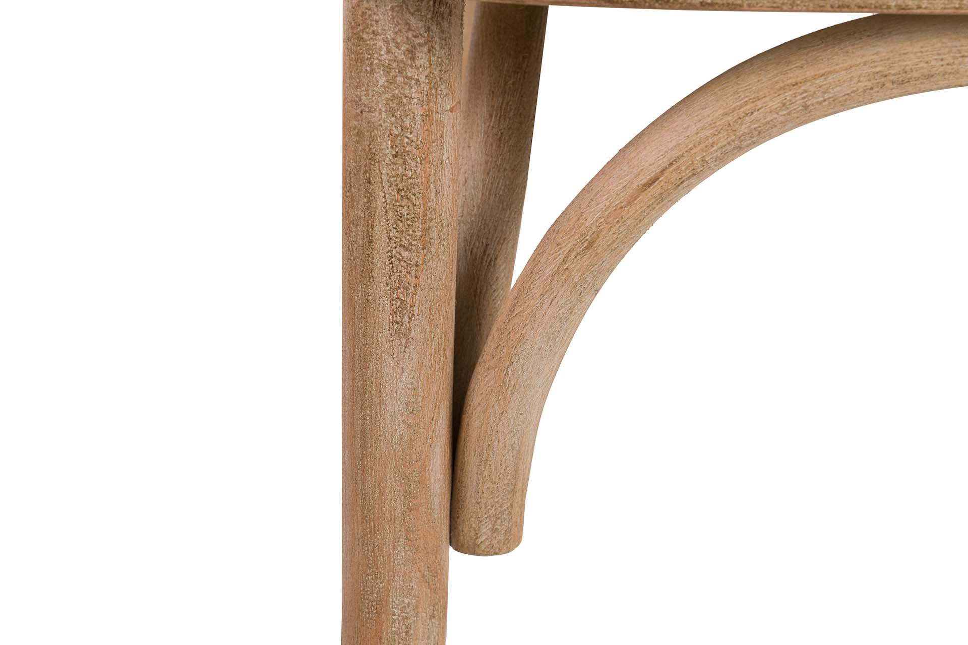 LINEN BIRCH WOOD STACKABLE CHAIR 44x41x91 CM - Min.2 units