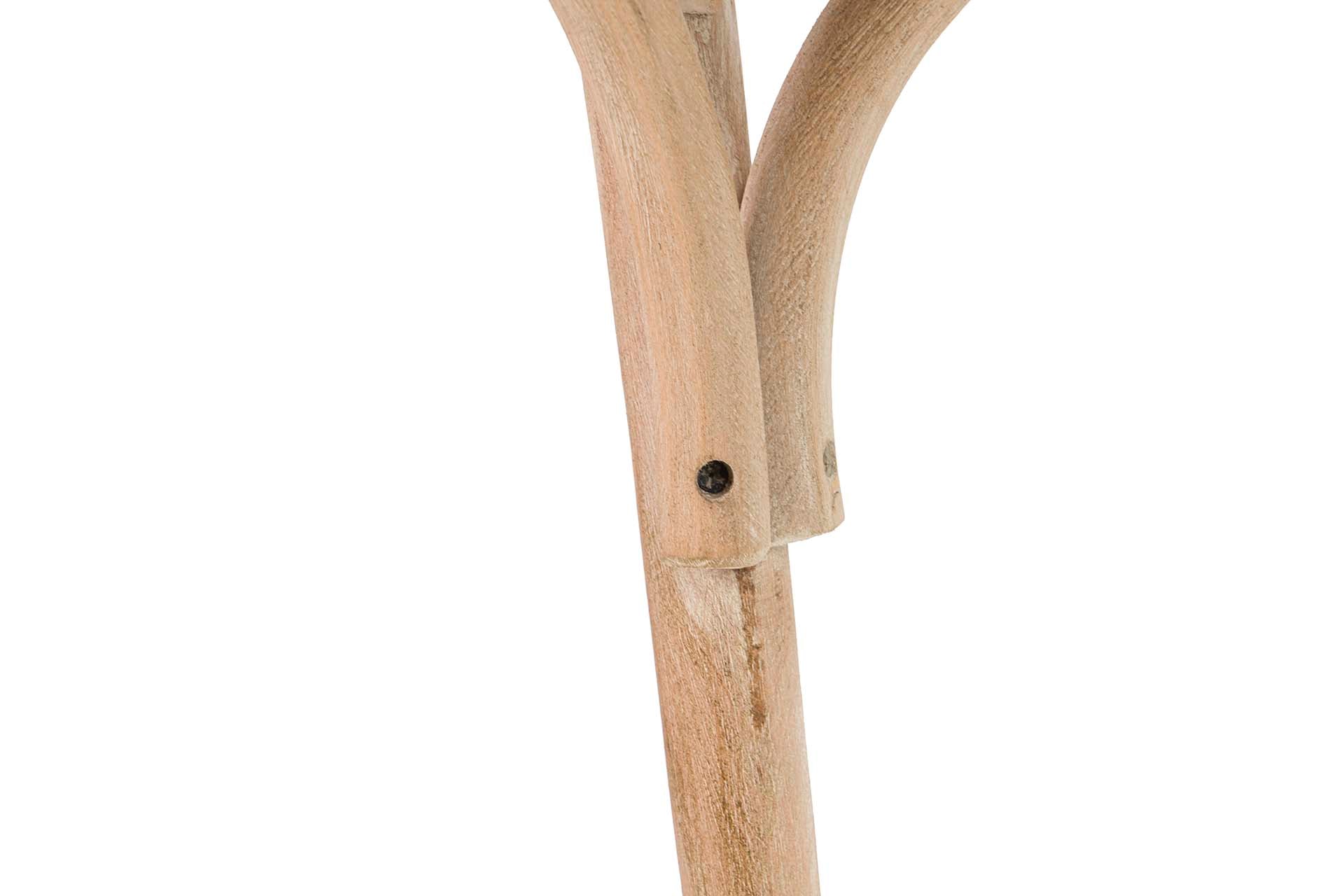 LINEN BIRCH WOOD STACKABLE CHAIR 44x41x91 CM - Min.2 units