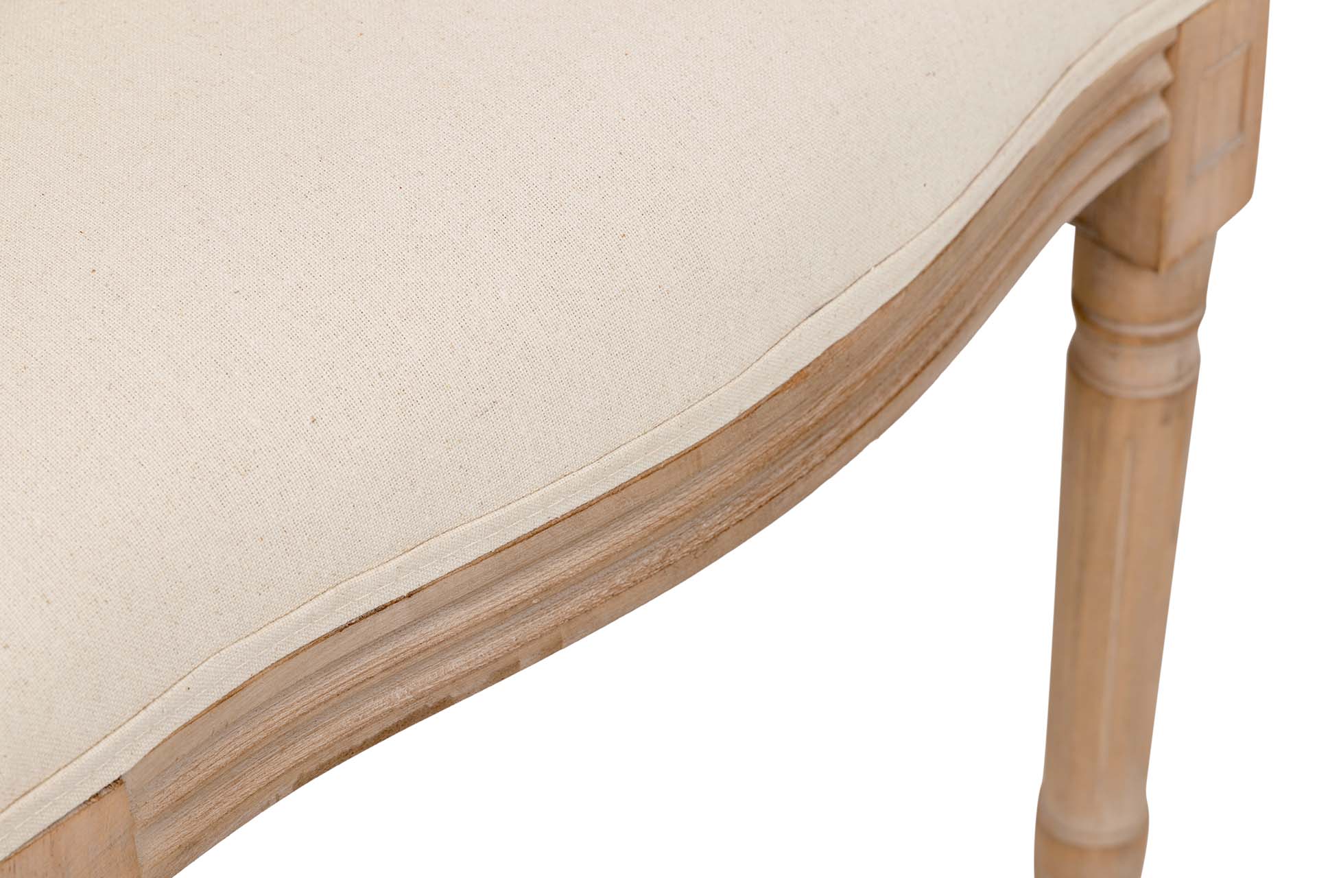 SILLA MEDALLON CAPITONE PATAS DE MADERA 48x48x96CM - Min.2 uds