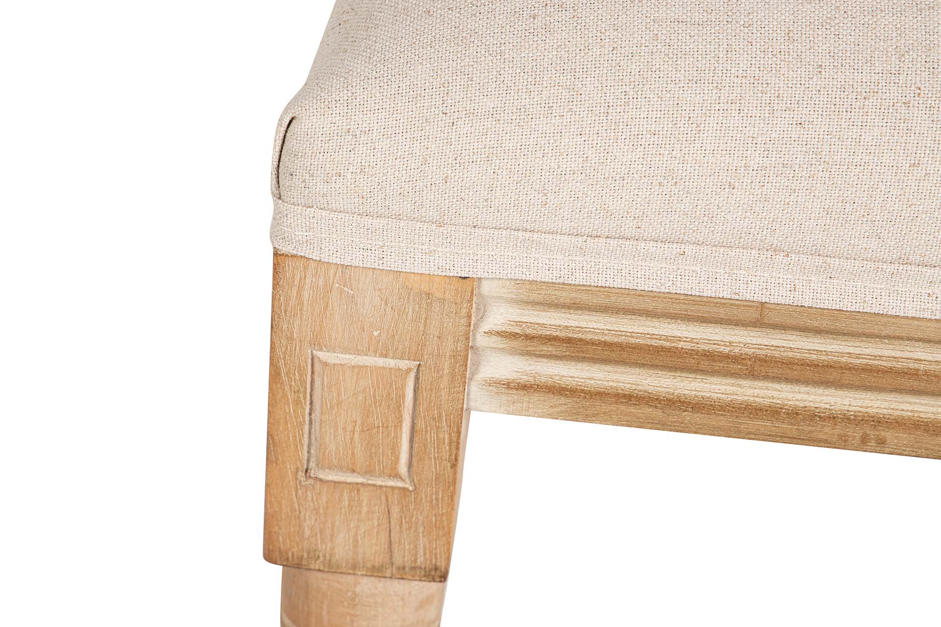 SILLA MEDALLON CON REJILLA PATAS MADERA 48x48x96CM - Min.2 uds