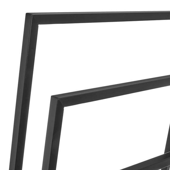 Toallero Metal Negro 45 X 22 X 85 Cm