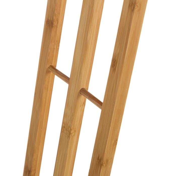 Toallero 3 Brazos Bambú 40 X 24 X 82 Cm