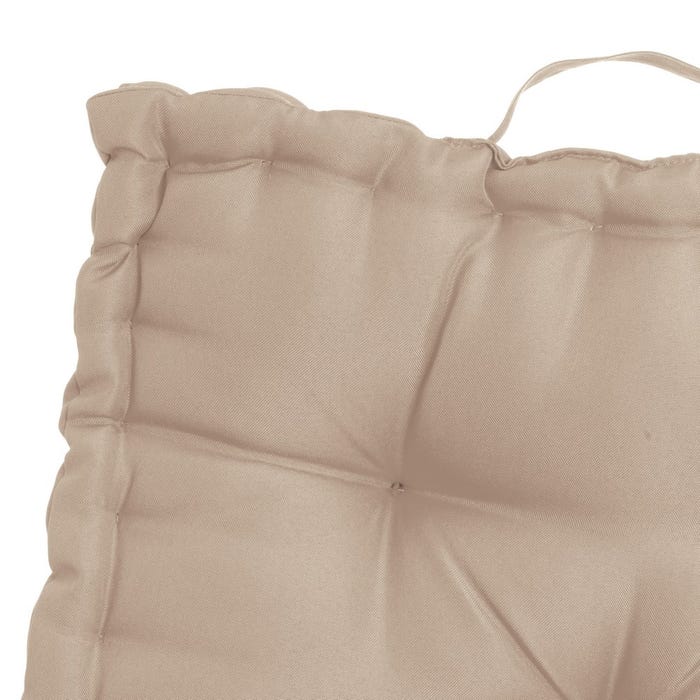 Cojín Suelo Loneta Teñida Magic Beige 45 X 10 X 45 Cm