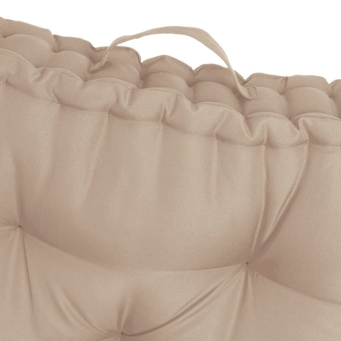 Cojín Suelo Loneta Teñida Magic Beige 60 X 10 X 60 Cm