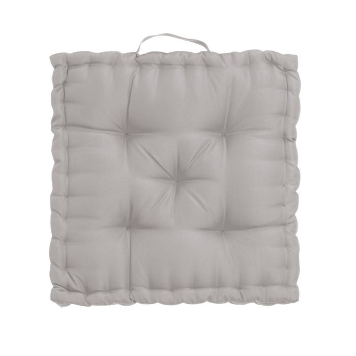 Cojín Suelo Loneta Teñida Magic Gris 45 X 10 X 45 Cm