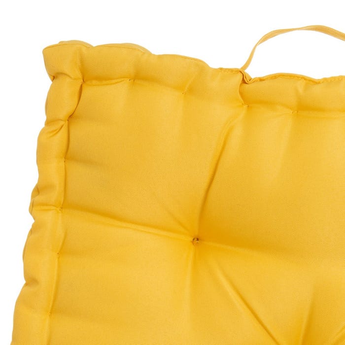 Cojín Suelo Loneta Teñida Magic Amarillo 45 X 10 X 45 Cm
