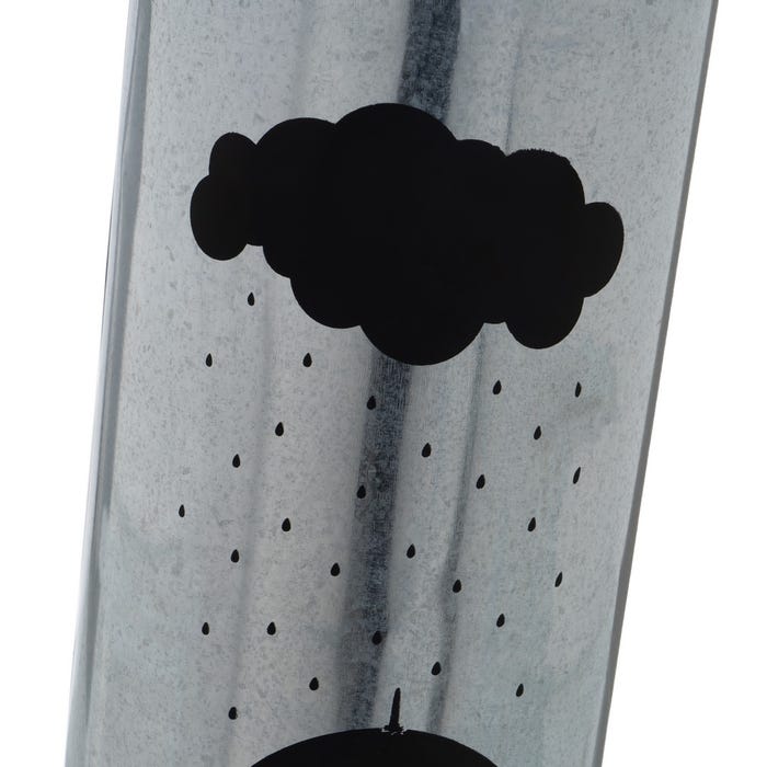 Paragüero Redondo Zinc Galvanizado 20 X 20 X 46 Cm