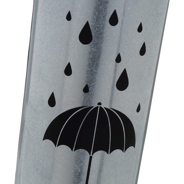 Paragüero Redondo Zinc Galvanizado 20 X 20 X 46 Cm