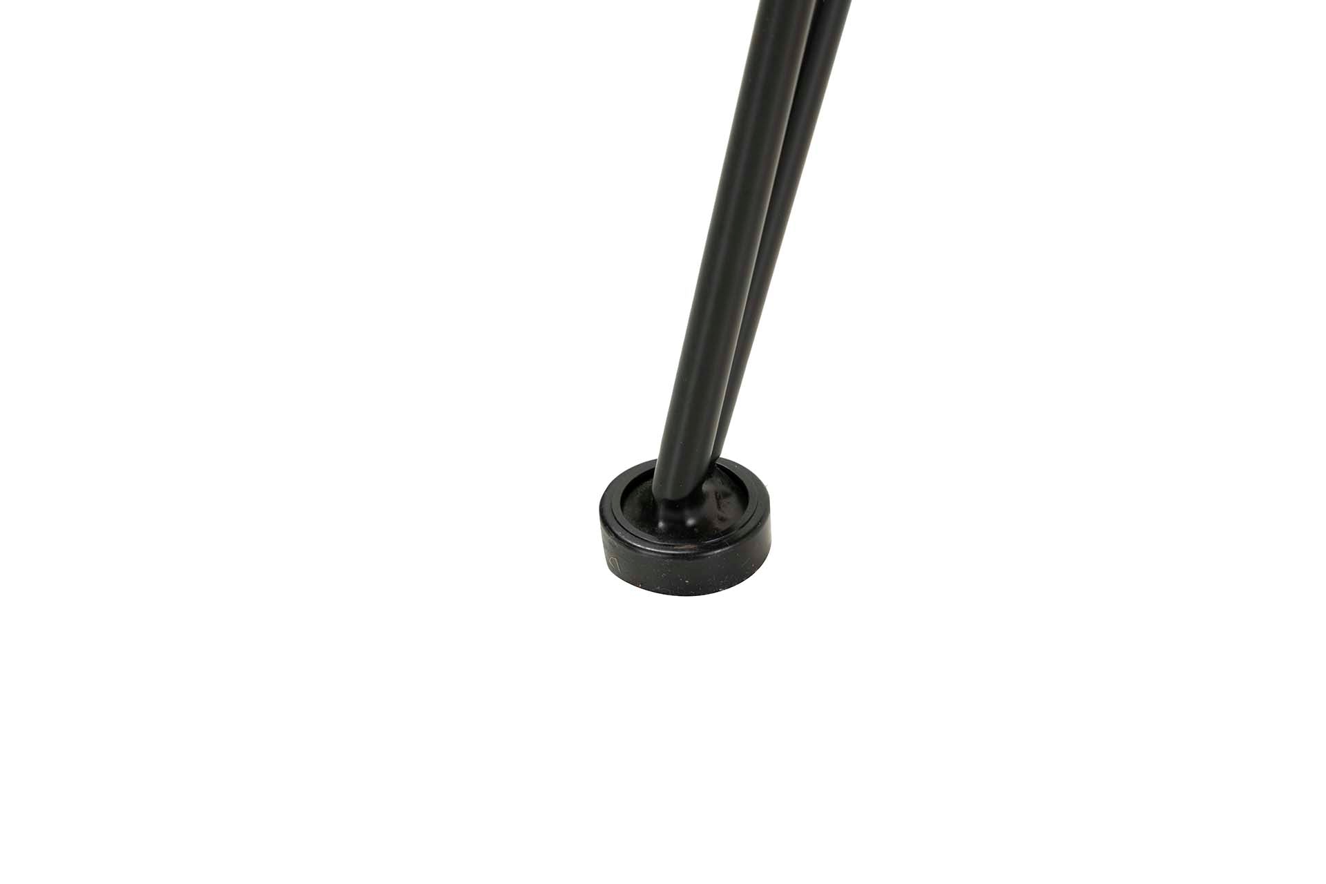 NATURAL BLACK SYNTHETIC RATTAN CHAIR 87x63x79 CM