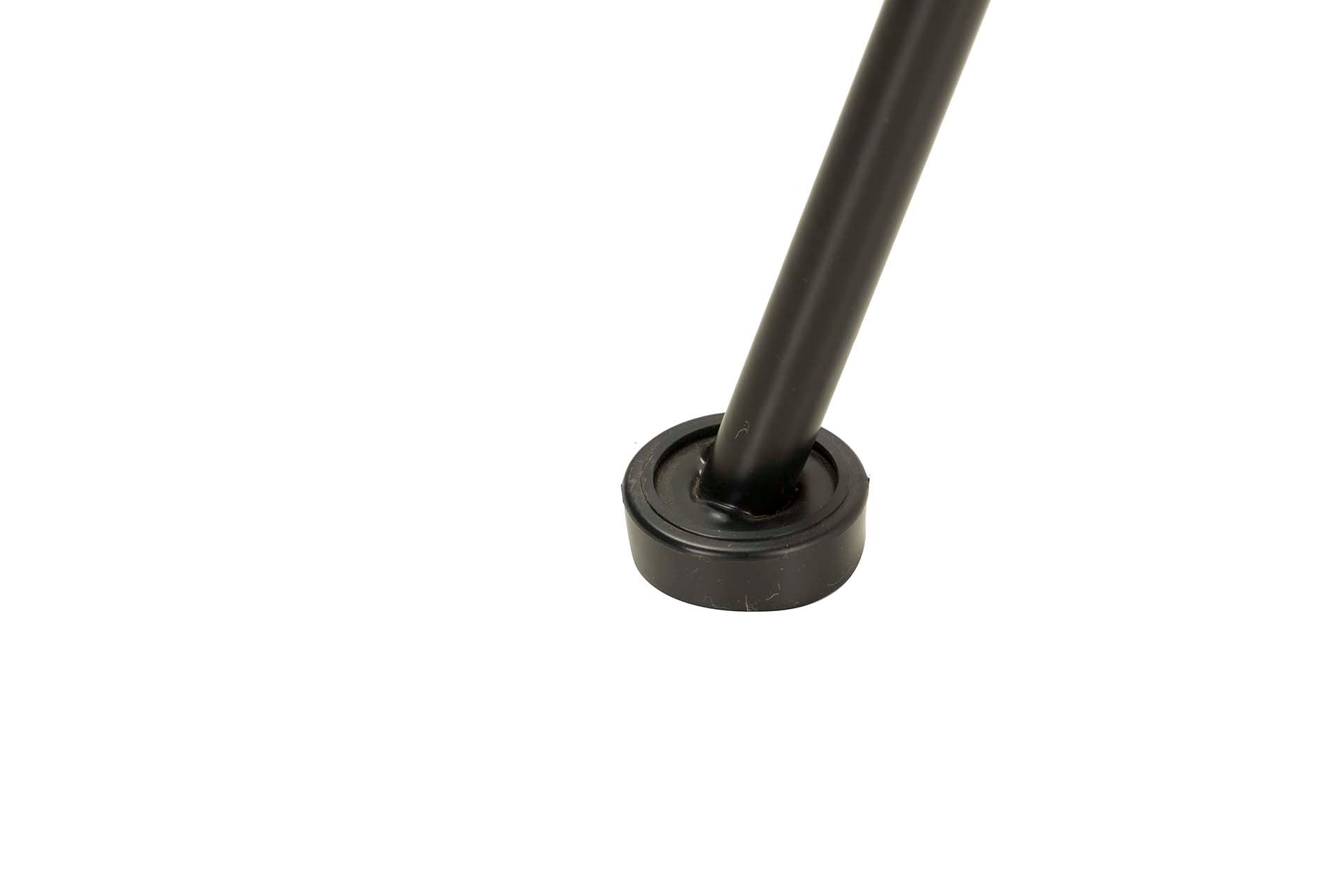 NATURAL BLACK SYNTHETIC RATTAN CHAIR 52x62x84 CM