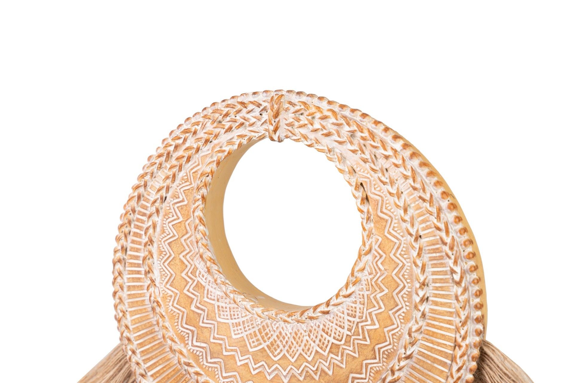 FIGURA COLLAR DECORACION RESINA 24x7x30 CM