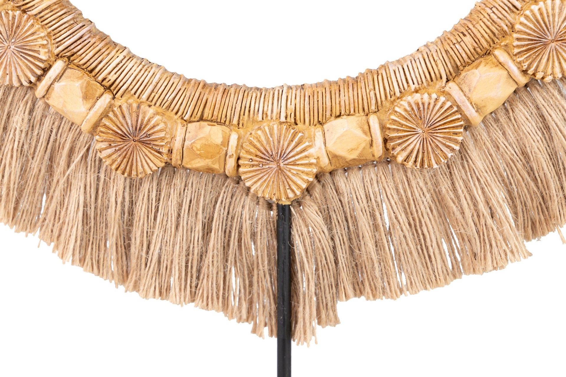 FIGURA COLLAR DECORACION RESINA 33x7x37 CM