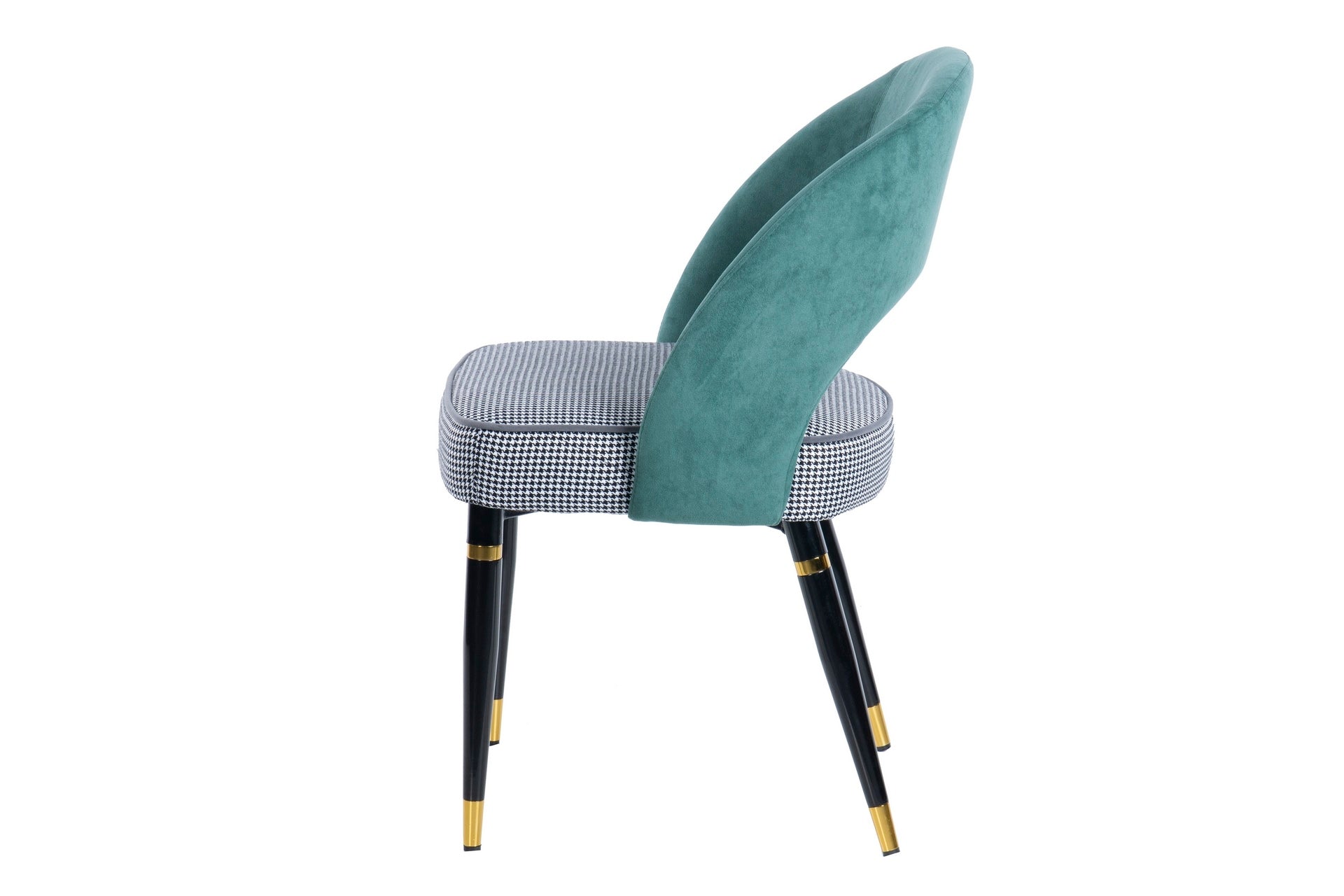 SILLA VELVET VERDE HOUSTON 56x58x83 CM