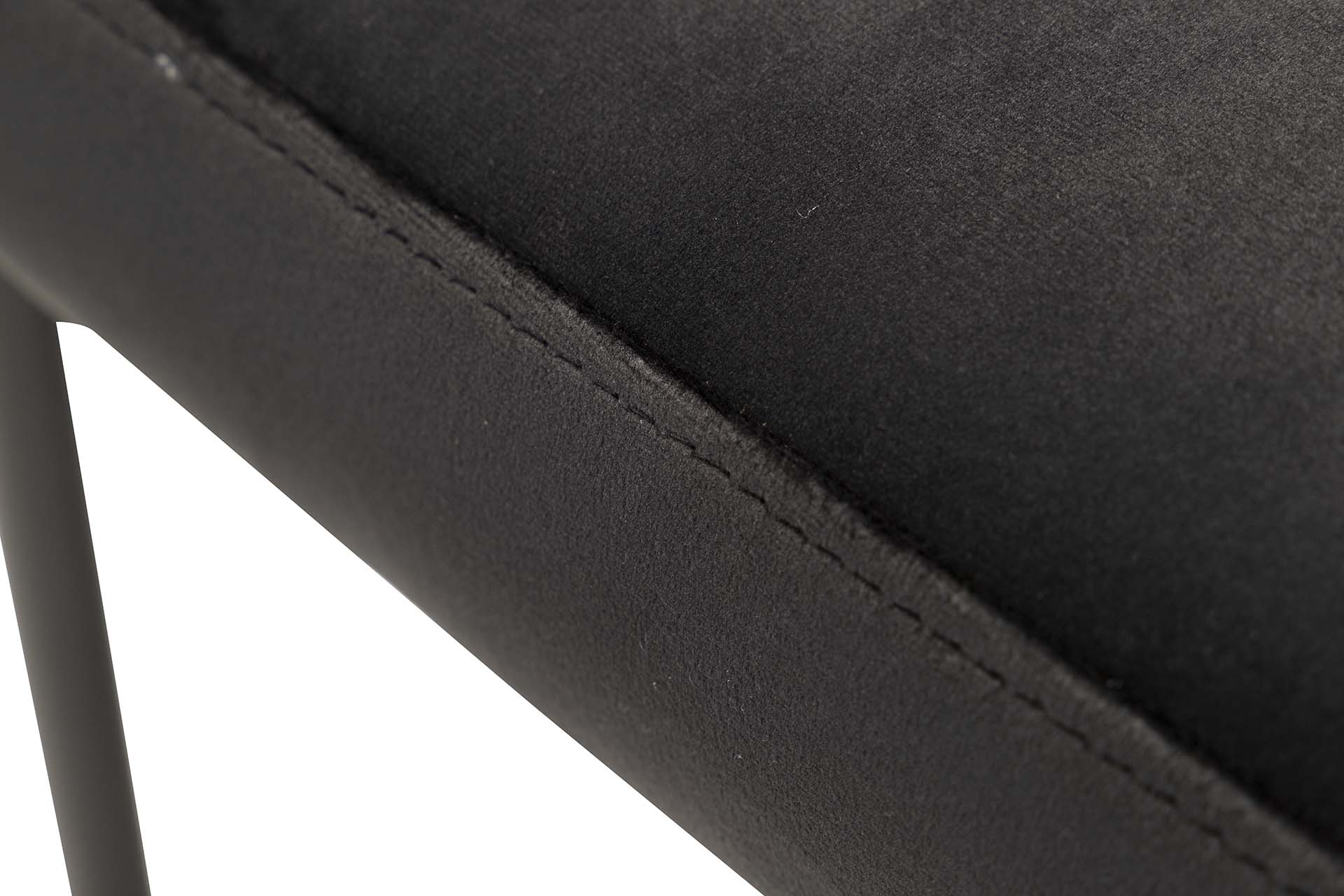 SILLA VELVET NEGRO ATLANTA 64x69x78 CM