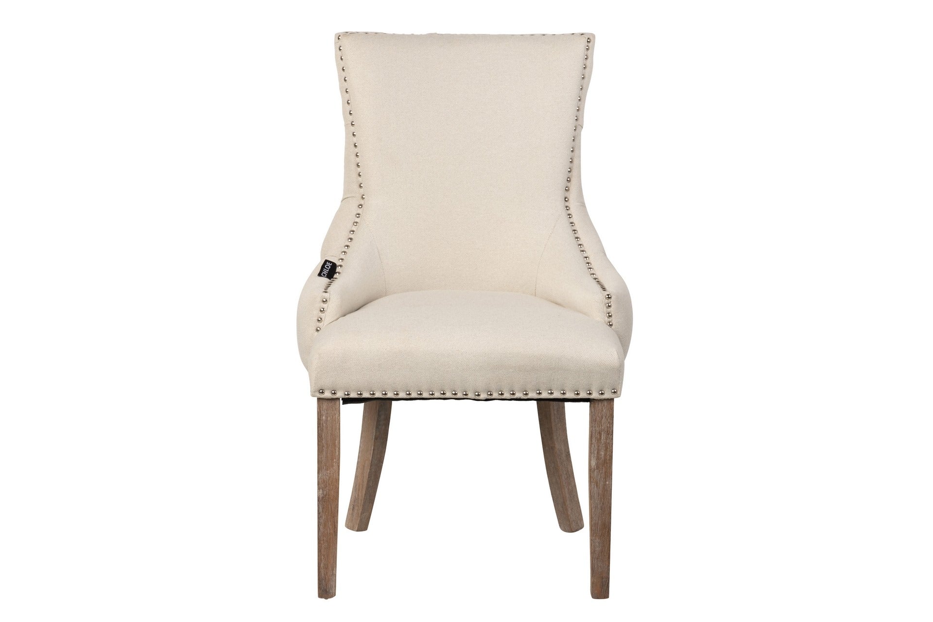 SILLA LINO CAPITONE BEIGE RICHMOND 63x63x98 CM