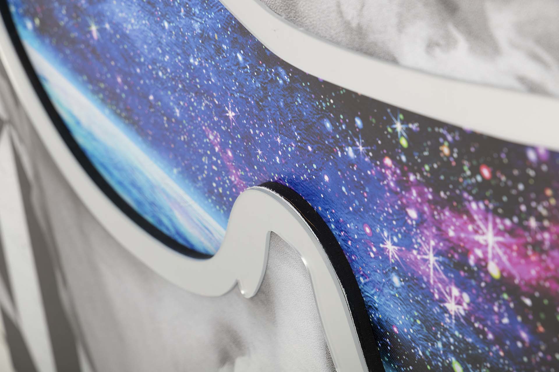 CUADRO DAVID GAFAS GALAXY 117x3x147 CM