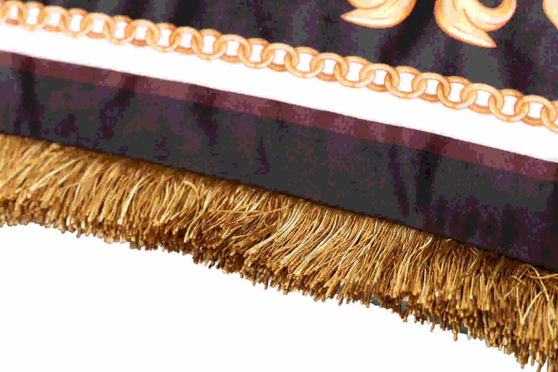 COJIN VELVET RELLENO PLUMAS CON FLECOS 60x13x60 CM