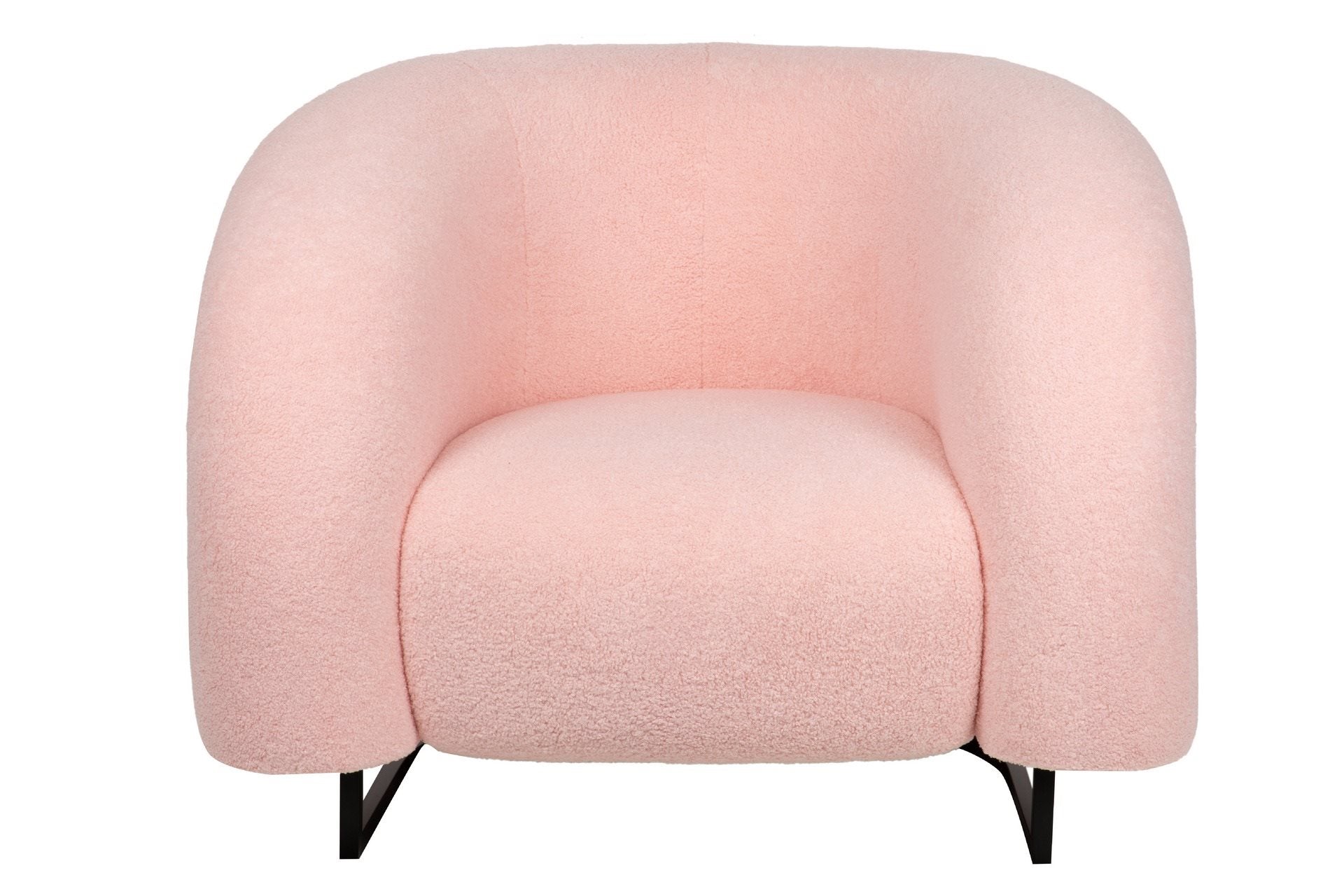 SILLON BOUCLE ROSA HANKO 89x85x74 CM